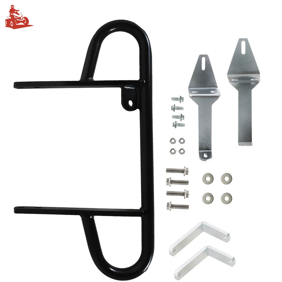 Parachoques trasero ancho negro para Yamaha YFZ 450 Alba Racing 199 T2 B Foto 1 de 4