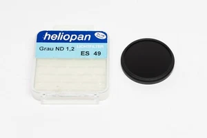Heliopan Neutral Density ND 1.2 Filter (4-Stop) 49mm Slim Version Schott-Glass - Picture 1 of 5