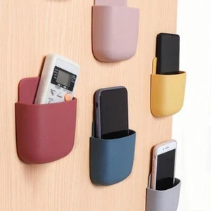 Wand Aufbewahrungsbox Handy Stecker Halter Ständer Rack Fernbedienung Stor - Bild 1 von 30
