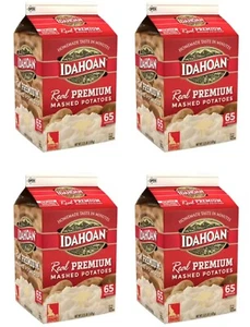 *4 Stück** Idahoan Kartoffelpüree Einfach Instant Lecker Hausgemachte Lebensmittel Großpackung 4x3,25 Pfund - Bild 1 von 6