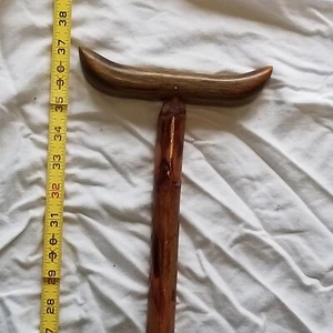 Sir Jeffery British 1941 East India Vintage Burmese Wooden Walking stick Cane - Picture 1 of 3