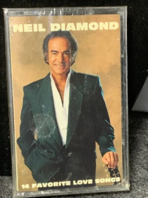 Neil Diamond-14 Favorite Love Songs-Cassette*New Sealed - Image 1 of 2