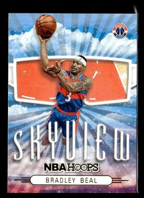 2022-23 Hoops Winter Skyview #17 Bradley Beal Washington Wizards - Image 1 of 2