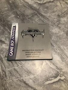 Kingdom hearts  manual only for sale - Picture 1 of 2