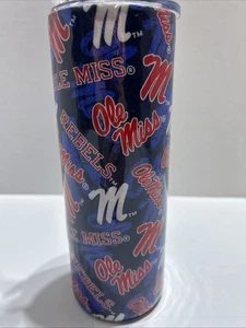 Team Ole Miss Rebels Handcrafted 20oz Stainless Steel Skinny Tumbler - Picture 1 of 3