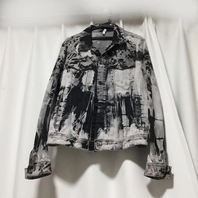 Jaqueta jeans Diesel masculina L rara OURO PRETO muito boa quase não usada luxo casual Itália - Imagem 1 de 4