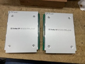 Dolby SR Cat280 Cards Noise Reduction Vintage Rare Pair - Picture 1 of 11