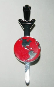 Prendedor de metal esmaltado con logotipo de universo espejo serie de televisión clásica de Star Trek versión grande - Imagen 1 de 1