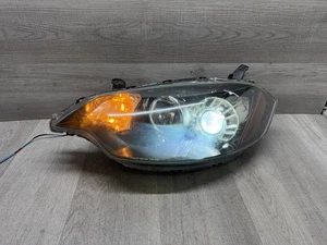 2010-2012 Acura RDX Driver LH Left Xenon HID Headlight Headlamp BLACK OEM ((44)) - Picture 1 of 20