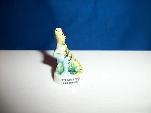STEGOCERAS Miniature Figurine DINOSAUR French Porcelain FEVES Epiphany Figure - Picture 1 of 4