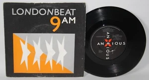 Londonbeat – 9AM (The Comfort Zone) - 1988 Vinyl 7" Single - Anxious ANX 008 - Picture 1 of 4
