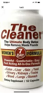 The Cleaner Women's 7 Day Formula 52 Cap Fast Free 1st Class Shipping Body Detox - Picture 1 of 1