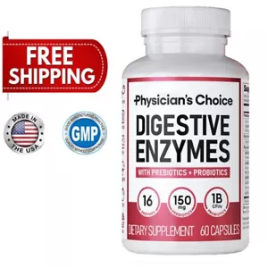 Enzimas digestivas Doctor's Choice - Probióticos para la digestión y la salud intestinal - Imagen 1 de 7