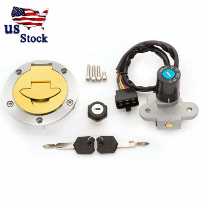 Ignition Switch Fuel Gas Cap Seat Lock For Ducati 916/996/998 1997-2001 2002 - Image 1 of 4