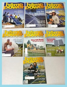 Lot of 7 Home Power Magazines 2003 - 2004 - 2005 VINTAGE MAGAZINES Lot D - Picture 1 of 8