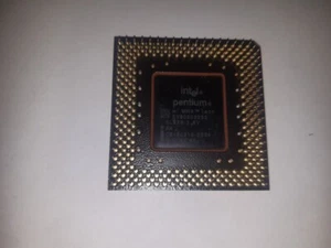 Processore Intel Pentium MMX SL27S 233 MHz/66 MHz socket/socket 7 CPU FV80503233 - Foto 1 di 2