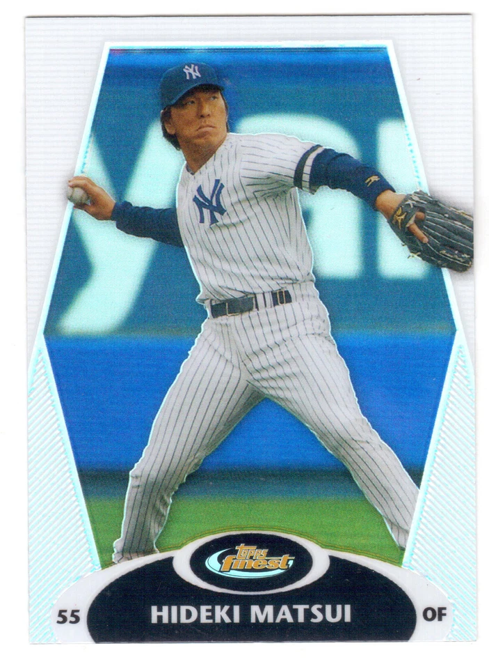 2008 TOPPS FINEST #84 HIDEKI MATSUI REFRACTOR - Image 1 of 1