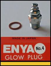 10x ENYA No.4 Glow plug (med temp) Good for 2 stroke and 4 stroke engines