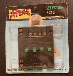 Vintage Atlas N Scale Model Train Custom Line Selector switch #215 Unopened - Picture 1 of 3