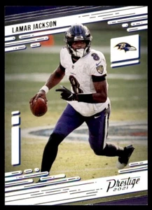 2021 Panini Prestige Lamar Jackson Baltimore Ravens #22 Base - Picture 1 of 2