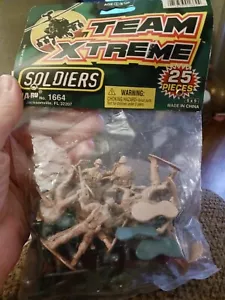 Team Xtreme Soliders Kunststoff Armee Herren 25 Stück grün und hellbraun Ja-Ru Nr. 1664 - Bild 1 von 5