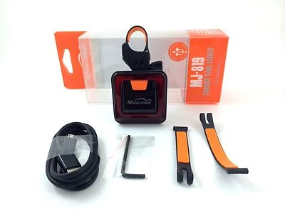 MagicShine MJ819 LED rojos USB recargable luz trasera inteligente luz diurna visible Foto 1 de 4