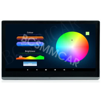 11.6in Android 11 Car Headrest Monitor Video Touch Screen WIFI BT FM RCA Player - Image 1 of 4