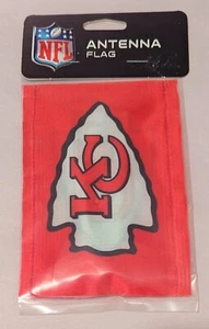 MOTORCYCLE/CAR ANTENNA FLAG - KANSAS CITY CHIEFS - 1 FLAG - FREE SHIPPING! - Picture 1 of 2