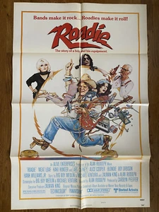 Roadie (1980) Original Movie Poster Alice Cooper Blondie Meatloaf 27x41 Folded - Picture 1 of 1