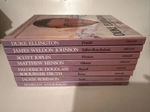 Coretta Scott King Notable Black Americans Of Achievement Lot 8 Books - Picture 1 of 9