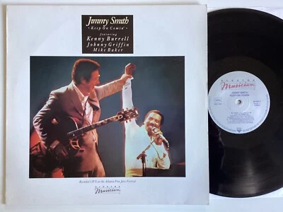 Jimmy Smith keep on comin’ VINYL LP Johnny Griffin Kenny Burrell live 83 JAZZ (o - Image 1 of 4