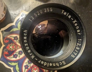 Rare Schneider-Kreuznach Tele-Xenar f2.8mm C Mount Cine Lens - Picture 1 of 6