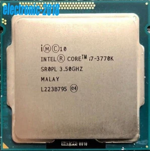 Intel 3rd i7-3770k 3.50 GHz 4-core 8-thread sr0pl GPU lga-1155 CPU processor - Picture 1 of 1