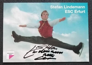 10071 Stefan Lindemann GER Eiskunstlauf Autogrammkarte original signiert - Picture 1 of 2
