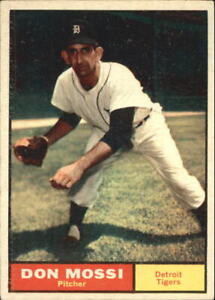 1961 Topps Baseball Card #14 Don Mossi - VG-EX