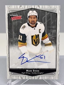 22-23 MARK STONE UVA-MS ULTIMATE VICTORY AUTO VEGAS GOLDEN KNIGHTS - Bild 1 von 2