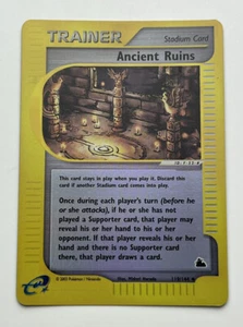 Ancient Ruins - 119/144 Reverse Holo Trainer Skyridge Pokemon TCG Card - Picture 1 of 11