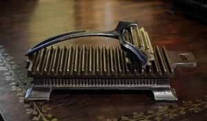 Antique Shepard Hardware Co. Gusseisen Handwalze Presszange Plissee Ruffler - Bild 1 von 4