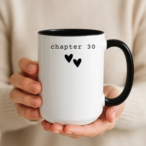Tazza 30° Compleanno Personalizzata, Tazza Caffè Capitolo 30 Personalizzata, Regalo 30° Compleanno - Foto 1 di 15