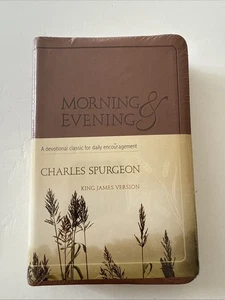 Morgen und Abend: King James Version Charles Spurgeon Leder Brandneu - Bild 1 von 6