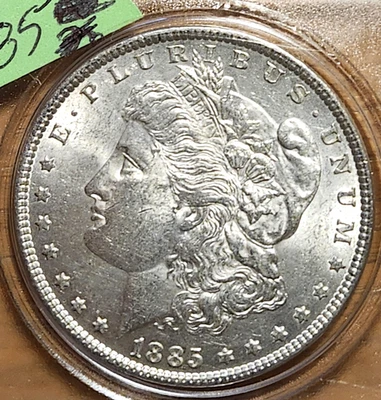 1885 P MS+ MORGAN 90% SILVER #3 - Image 1 of 2