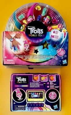 TROLLS Toys BUNDLE World Tour Figures & Accessory New JOB LOT Hasbro DreamWorks - Image 1 of 4