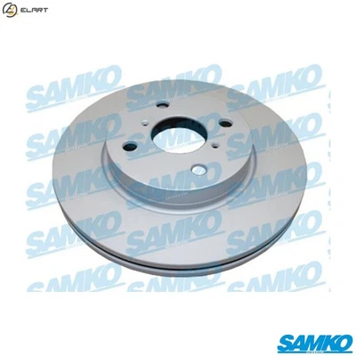 2x BRAKE DISC T2047VR FOR TOYOTA YARIS/Hatchback/Van/VITZ/VIOS YARIS/VITZ 1.0L - Image 1 of 4