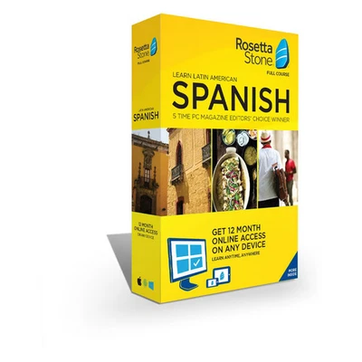 Rosetta Stone Home/office Software 12 Month Spanish Latin America - Image 1 of 4