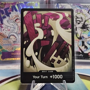 One Piece OP11 A Fist of Divine Speed DP07 Katakuri Don!! Scheda NM/M - Foto 1 di 2