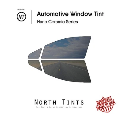 Película de tinte de ventana precortada nano cerámica vidrio para automóvil para Subaru WRX 2015-2021 sedán Foto 1 de 4