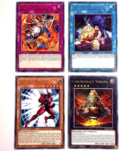 SET Yu-Gi-Oh! 4 Karten 1st Edition JUSH Justice Hunters in englisch NM (08) - Picture 1 of 1