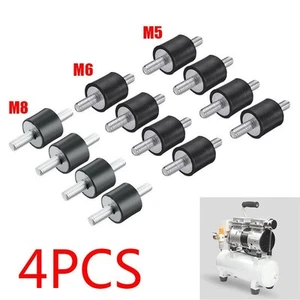 Premium Rubber Metal Buffer Set for Noise Reduction M5 M6 M8 Thread Sizes - Picture 1 of 41