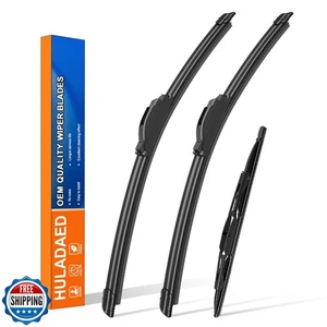 HULADAED® 26'' 16'' 13'' Windshield Wipers Replacement for Honda CRV 2016 201 - Picture 1 of 5
