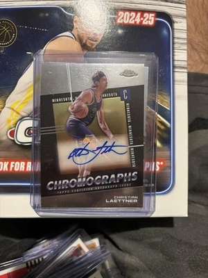 2025 Topps Chrome Christian Laettner 签名 — 第 1/2 张图片